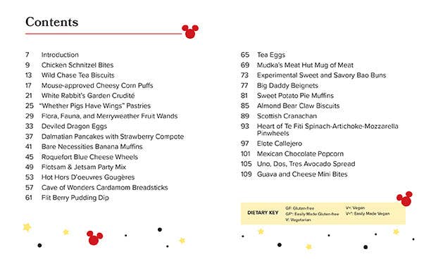 A Taste of Disney: Snacks Recipe Book