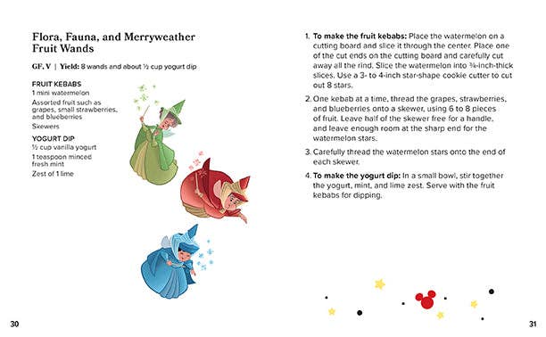 A Taste of Disney: Snacks Recipe Book