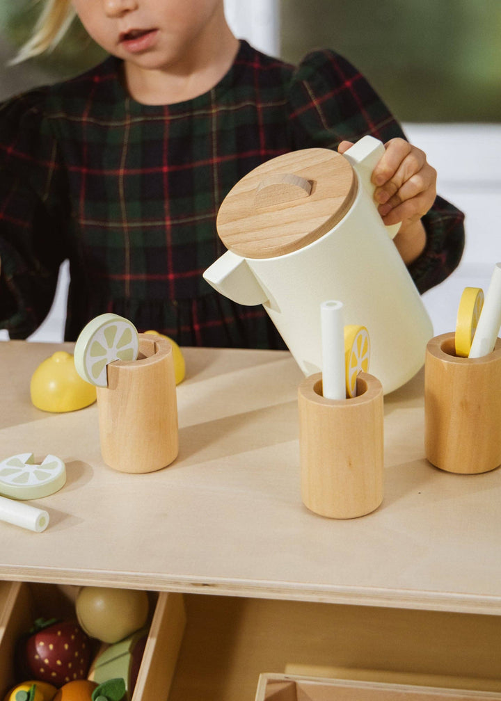 Wooden Lemonade Playset and Accessories