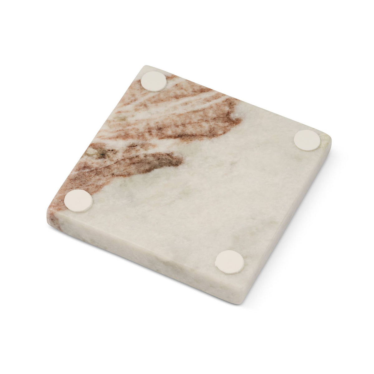 Square Marble Coaster Set of 4, Torrento