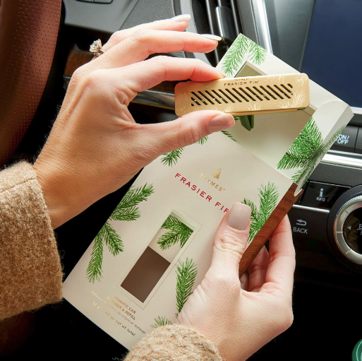 Thymes Frasier Fir Car Diffuser Kit