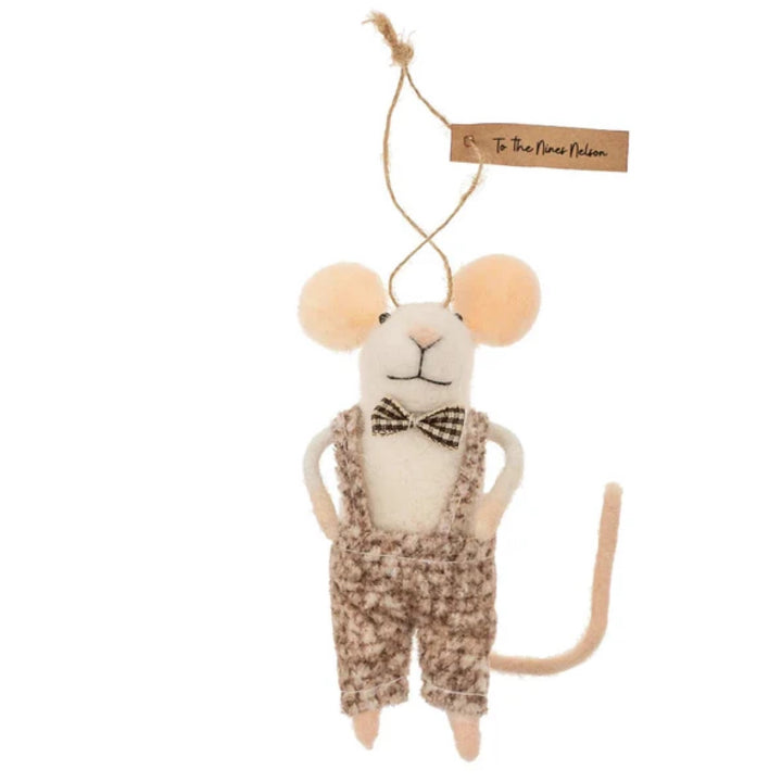To The Nines Mouse Ornament