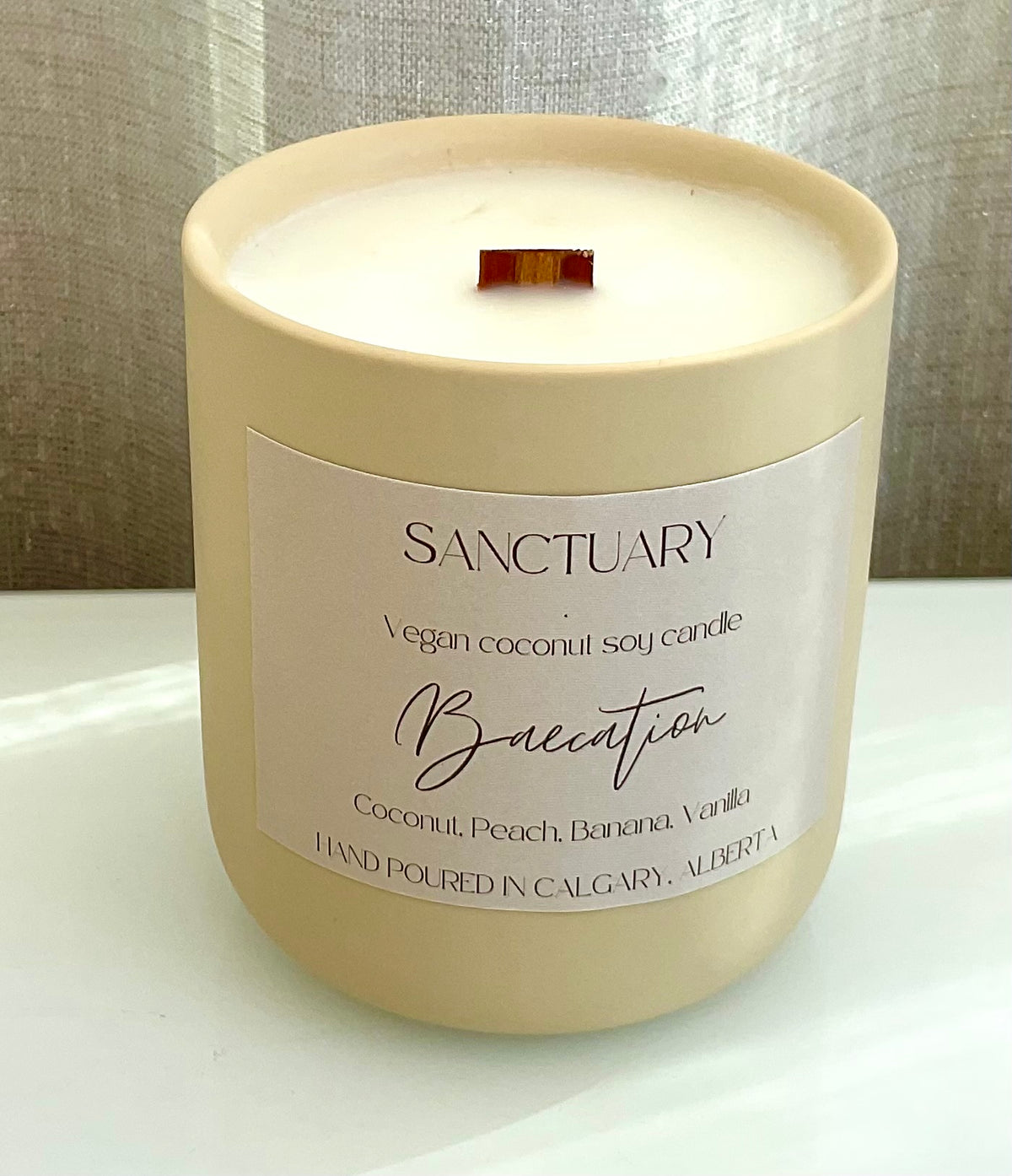 Sanctuary Luxury Candle, 9oz