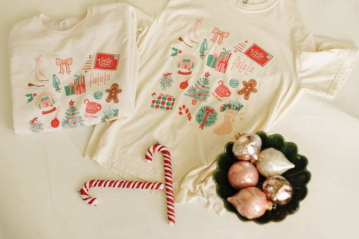 Christmas Collage Graphic Sweatshirt