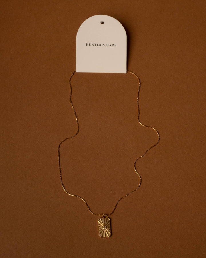 Hunter & Hare Cadence Flower Burst Necklace