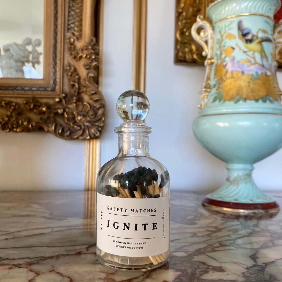 Luxury Matches in Apothecary Jar
