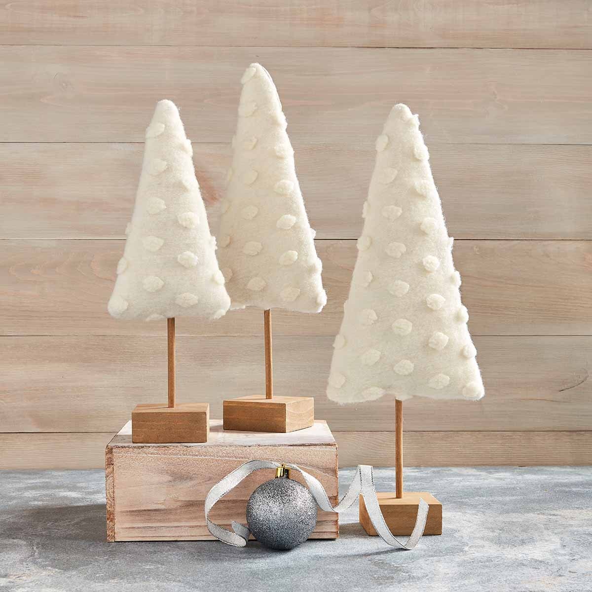 Dotted Wool Tree - Large