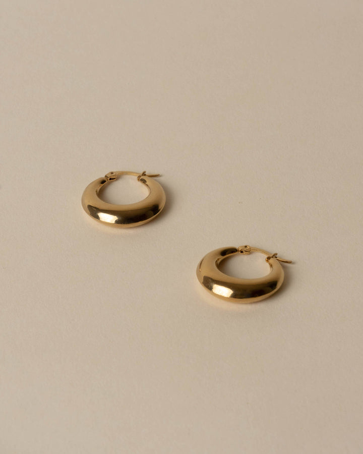 Hunter & Hare Roxanne Gold Hoop Earrings