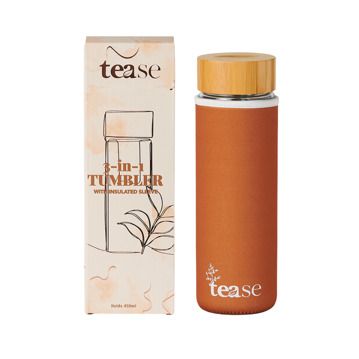 3-in-1 Eco-Friendly Tea, Coffee & Fruit Infuser Tumbler