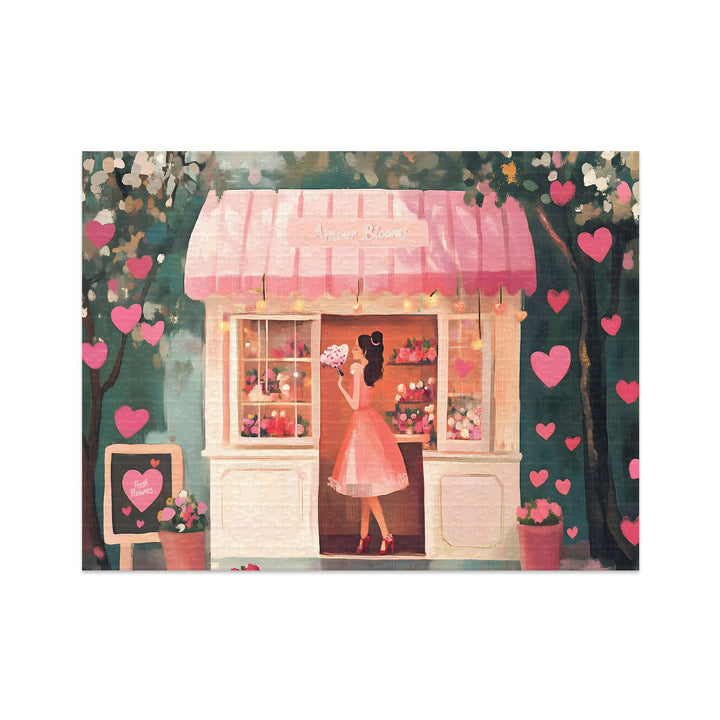 Hearts in Bloom Valentine's Jigsaw Puzzle, 500 Pieces