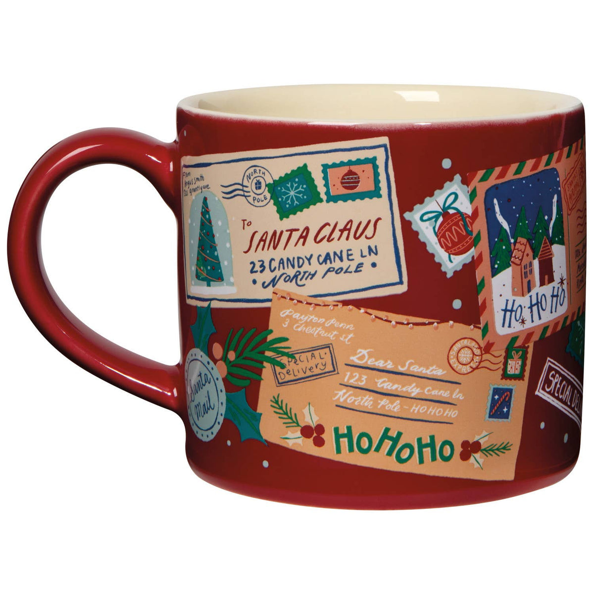 Jubilee Santa Mail Christmas Mug in a Box