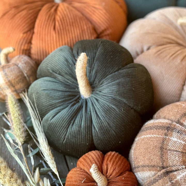 Large Hunter Corduroy Pumpkin