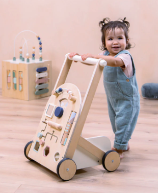 Wooden Activity Walker by Coco Village