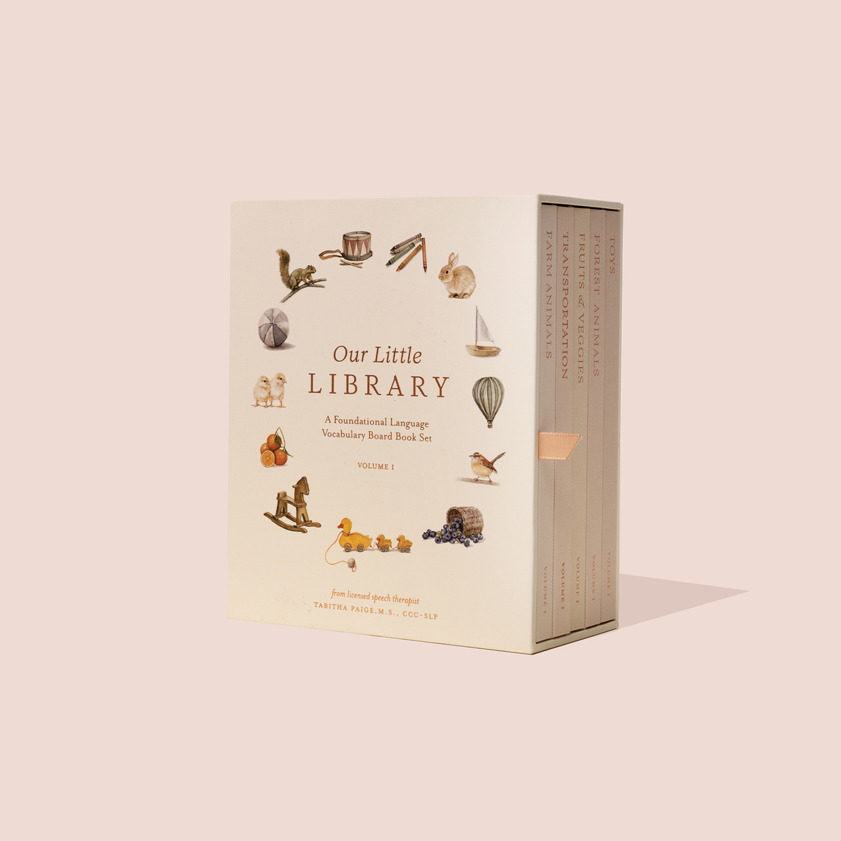 Our Little Library Vol. 1, Set of 5 Board Books