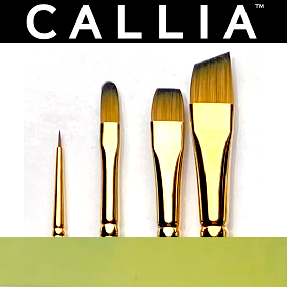 Mixed Media Brush Set, Green