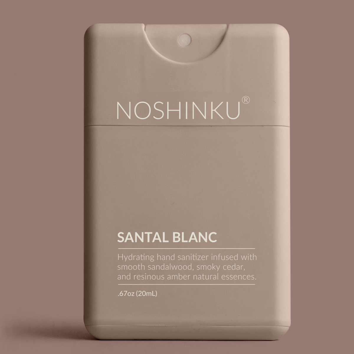 Santal Blanc NOSHINKU Hand Sanitizer Refill, 20ml