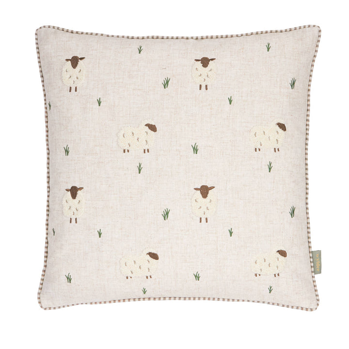 Ramble Sheep Tufted Cushion, Natural