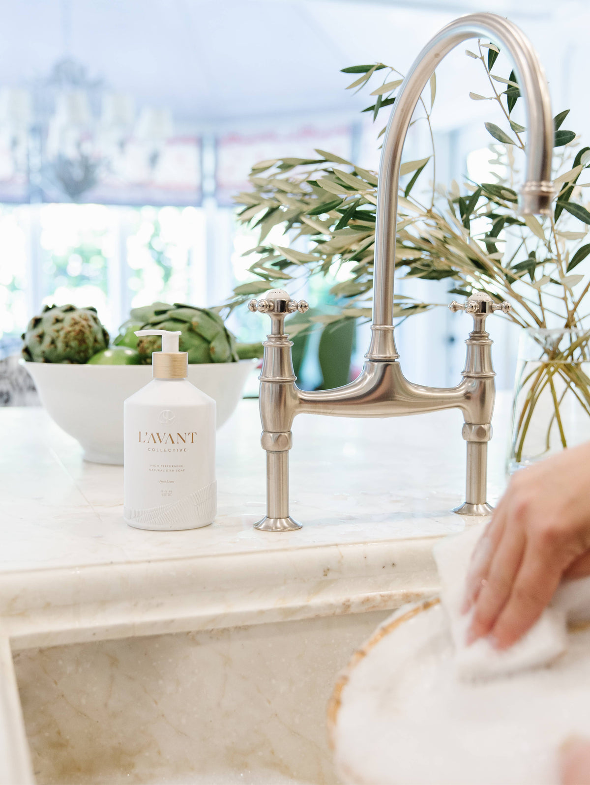 L'AVANT High Performing Dish Soap, Fresh Linen