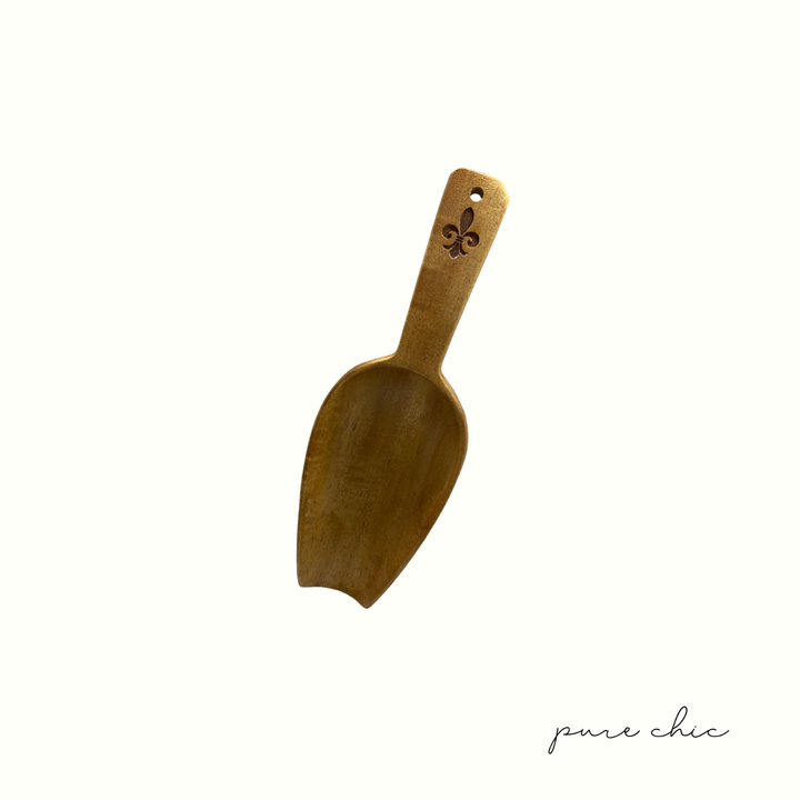 Neem Wood Pantry Scoop, Half Cup