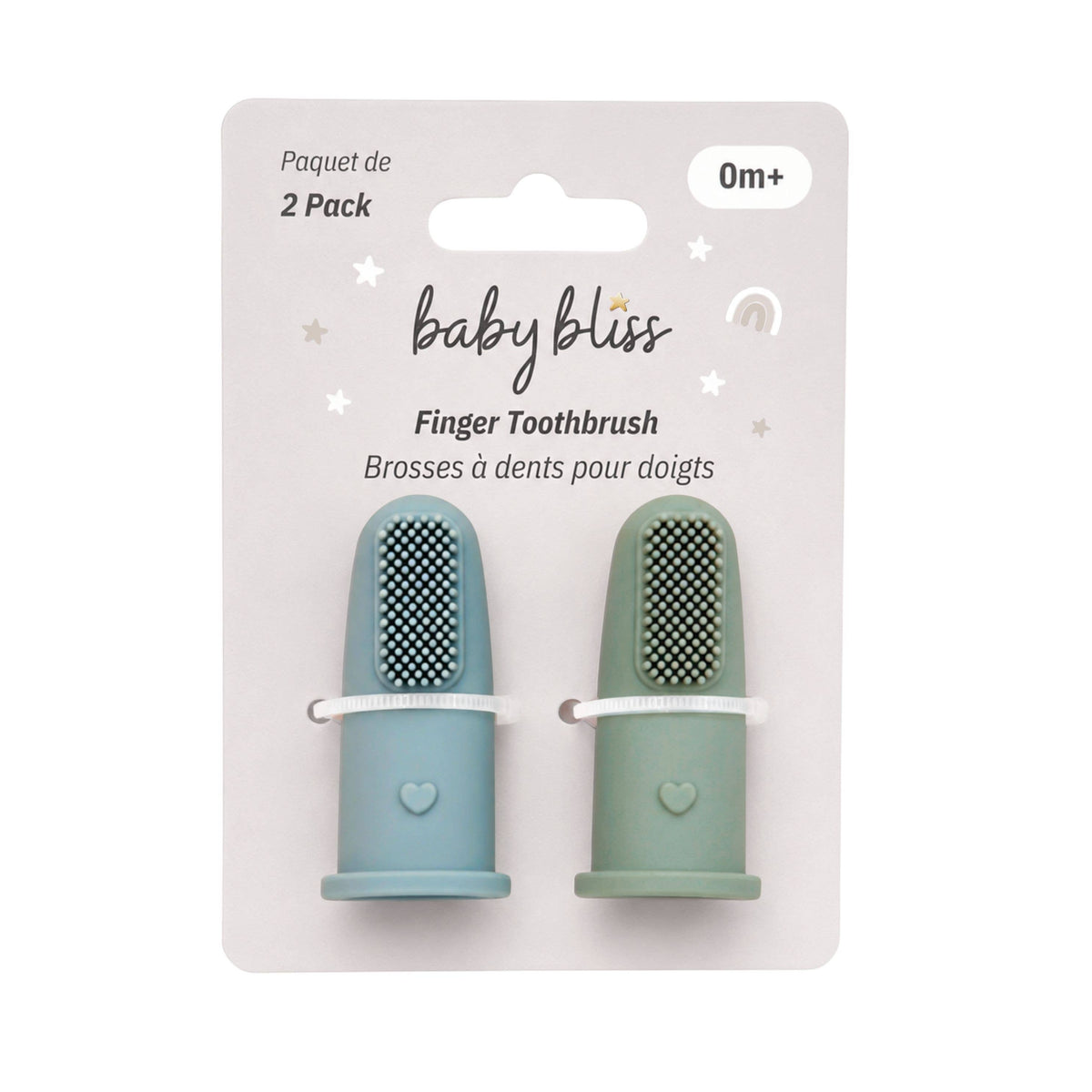 Infant Toothbrush - Dusty Teal & Sage