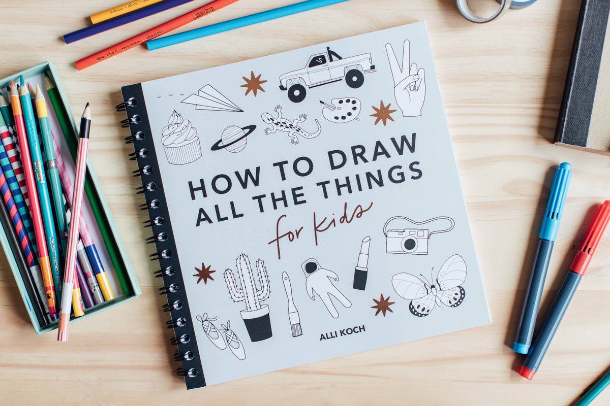 All the Things: How to Draw Books for Kids, Spiral