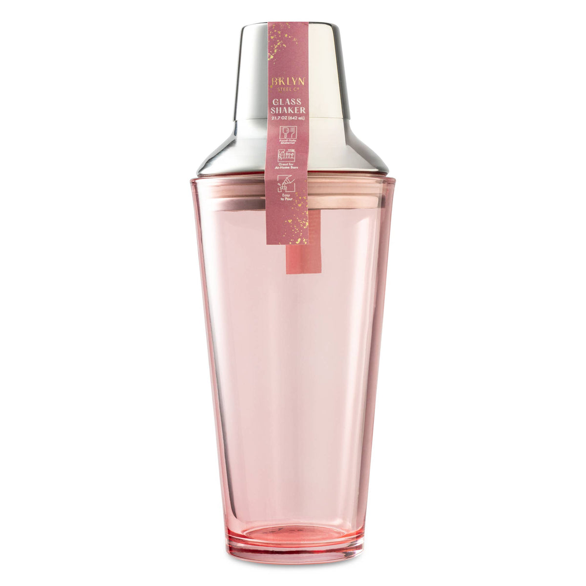21.7oz Glass Cocktail Shaker