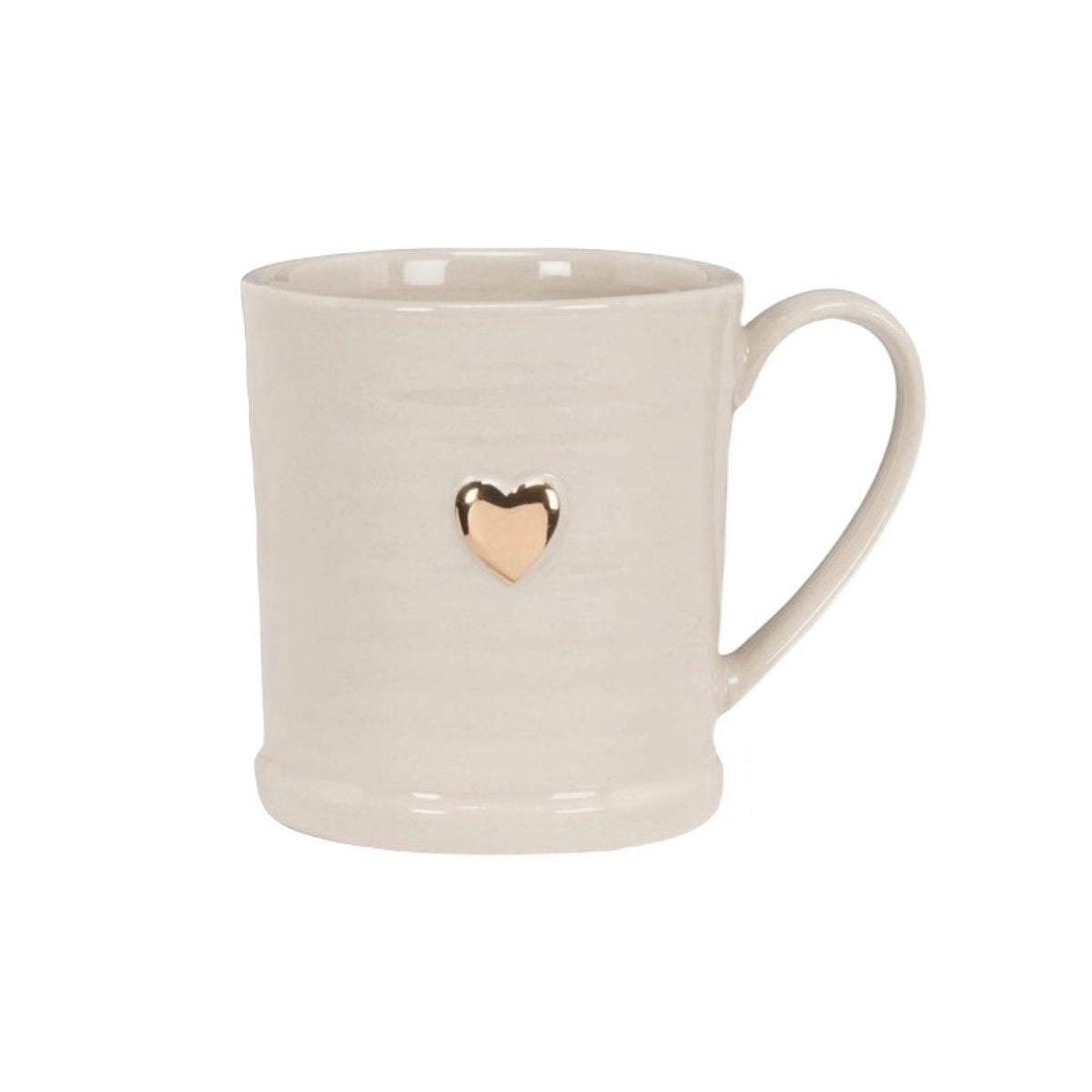 Gold Heart Mug