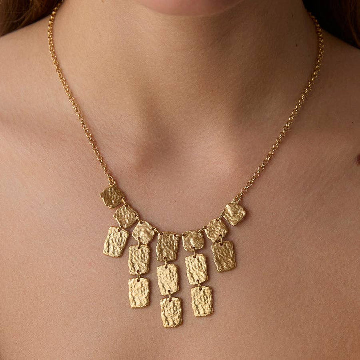 Agapee Lythos Statement Collar Necklace