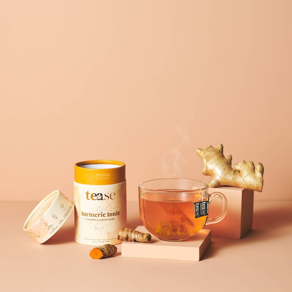Turmeric Tonic Ginger Adaptogen Tea Blend