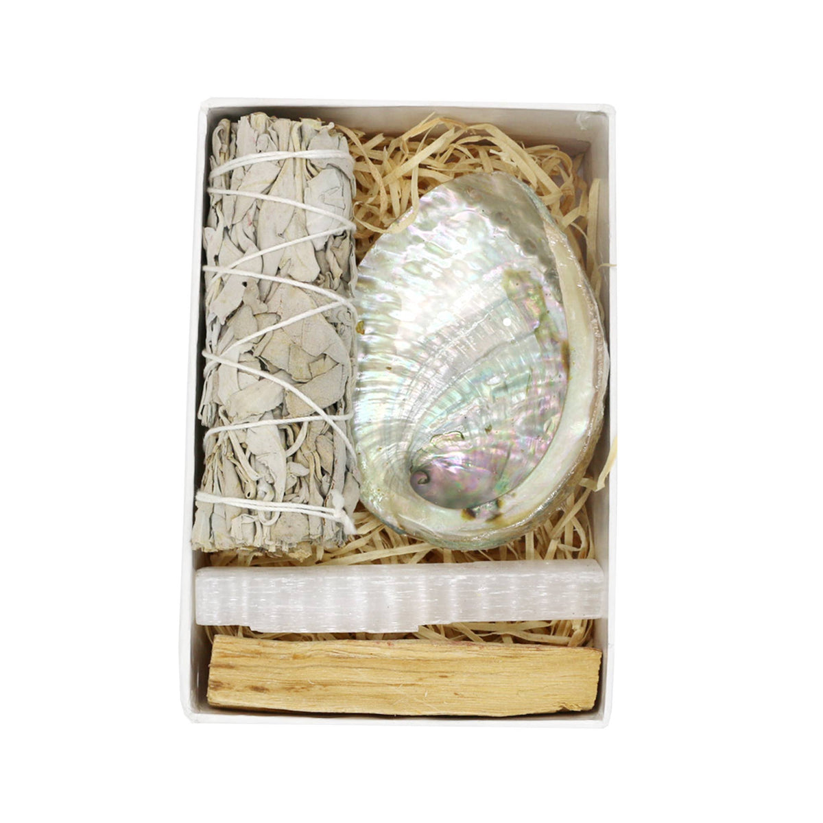 Mini White Sage Smudge Kit, Gift Box
