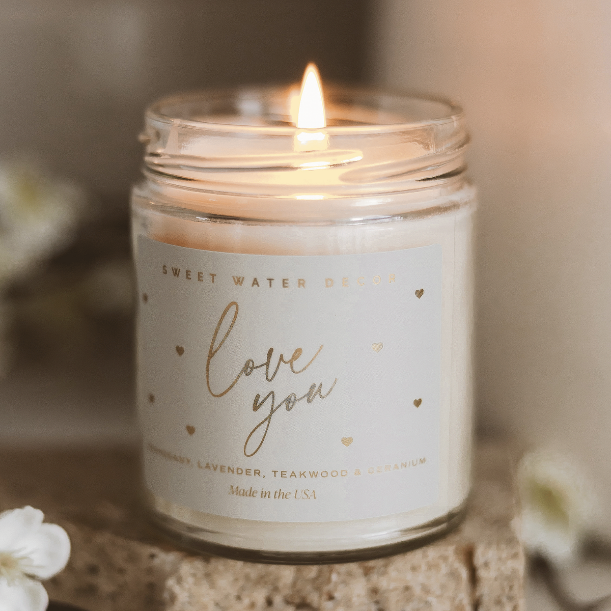 Love You Candle, 9 oz
