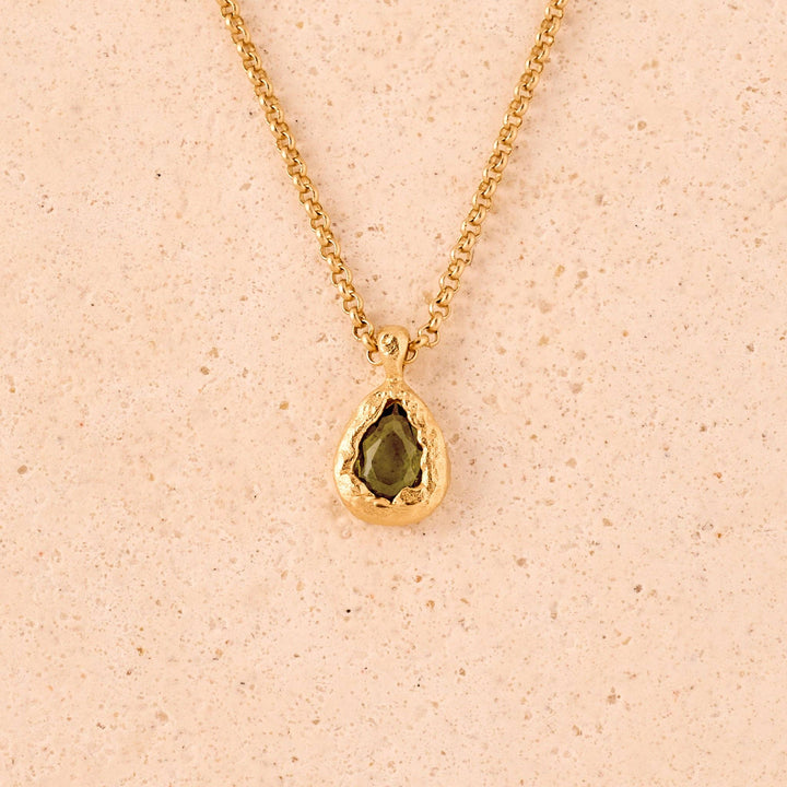 Agapee Lysa Dark Green Necklace