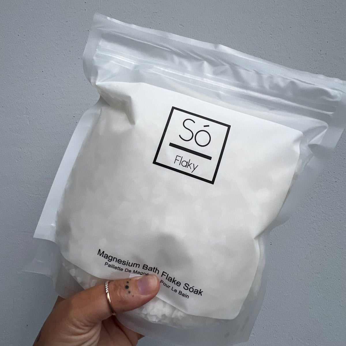 So Luxury Magnesium Bath Flakes, Unscented