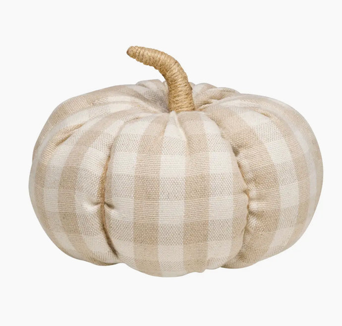 Fabric Pumpkin Decor