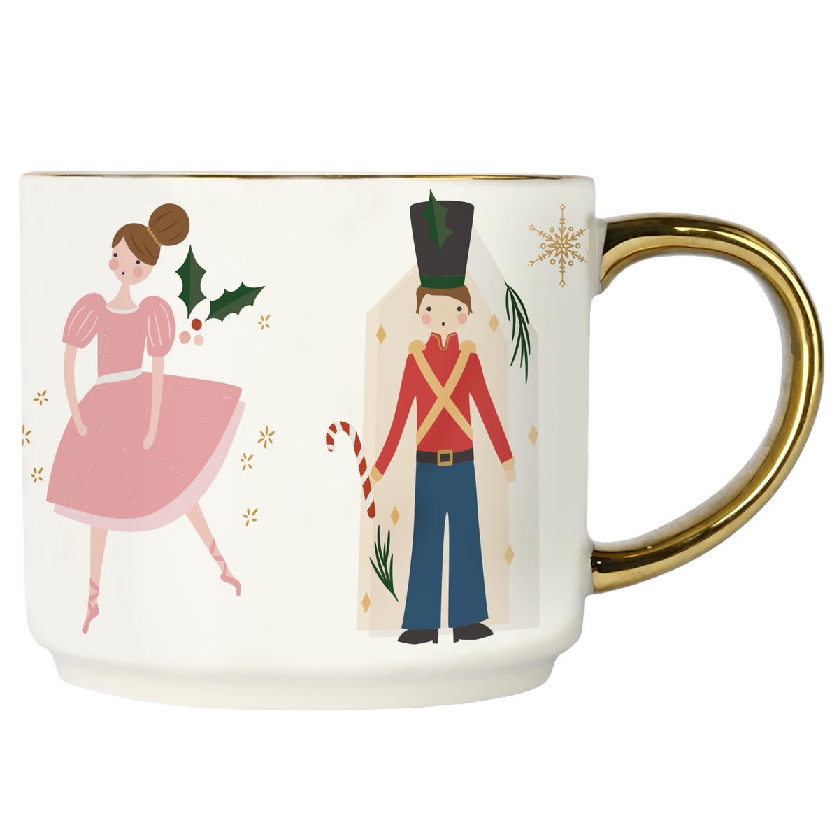 Nutcracker Coffee Mug, 14oz Christmas Decor