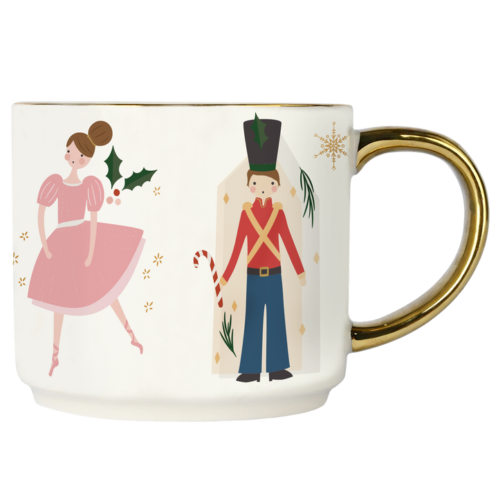 Nutcracker Coffee Mug, 14oz Christmas Decor