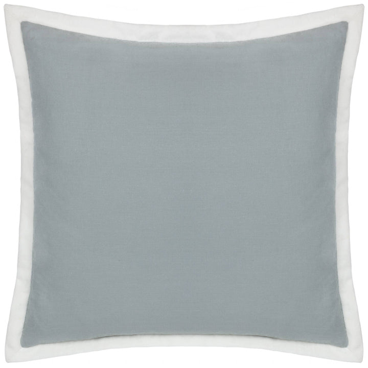 Winter Bloom Embroidered Cushion, Taupe