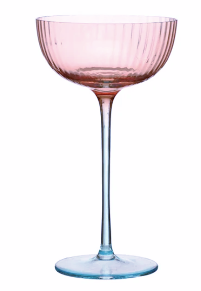 Blush and Bloom Glassware Collection