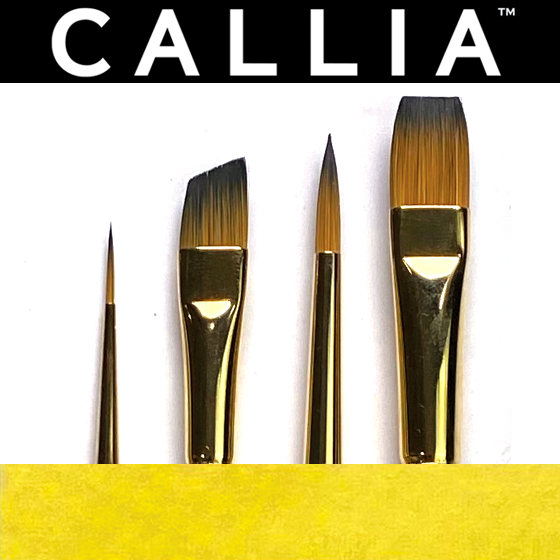 Mixed Media Brush Set, Starter Yellow