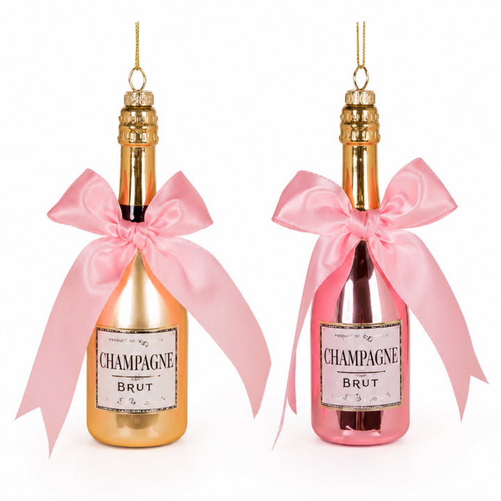 Champagne Bottle Ornament