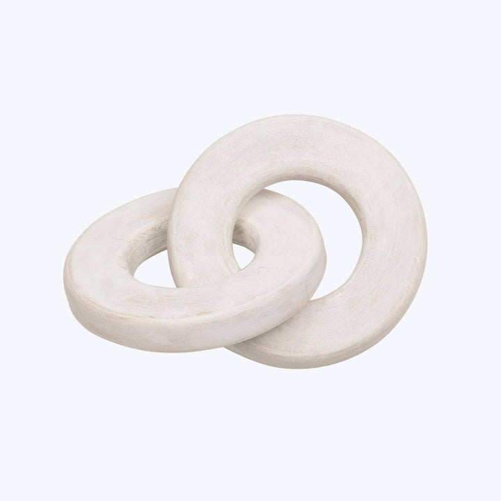 Mango Wood 2-Link Chain Decor