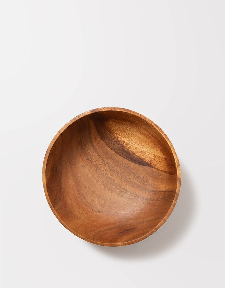 Acacia Wood Salad Bowl