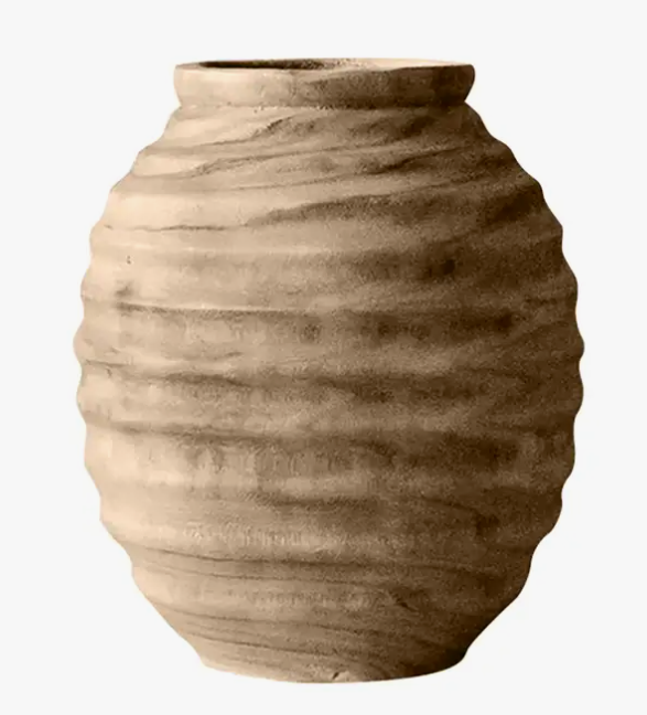 Aya Wooden Vase