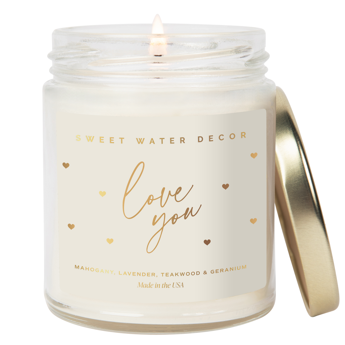 Love You Candle, 9 oz