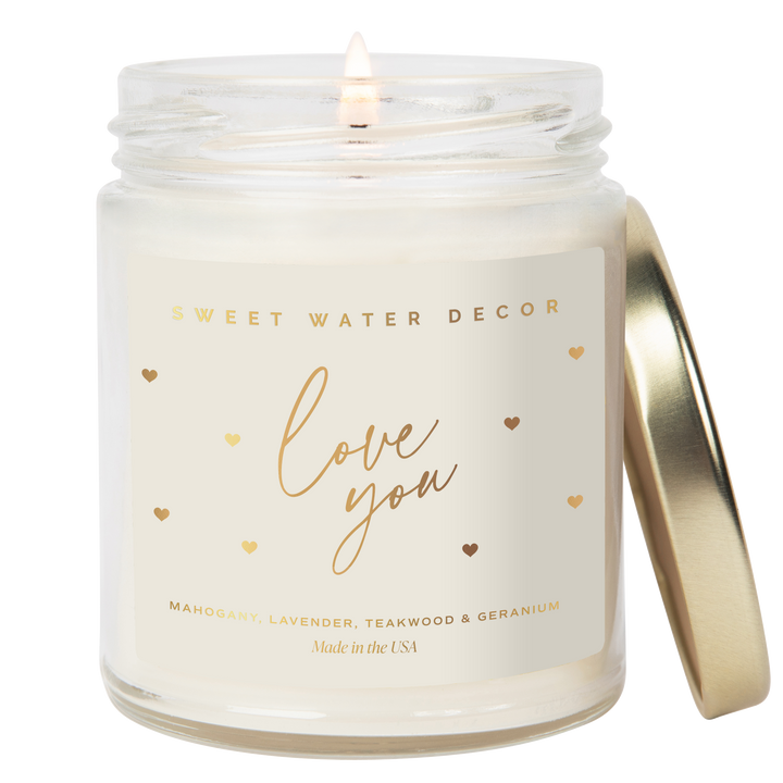 Love You Candle, 9 oz