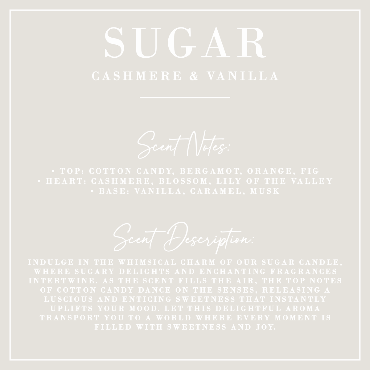 Porter Lane Home Candle, Sugar, Luxe Collection, 12 oz