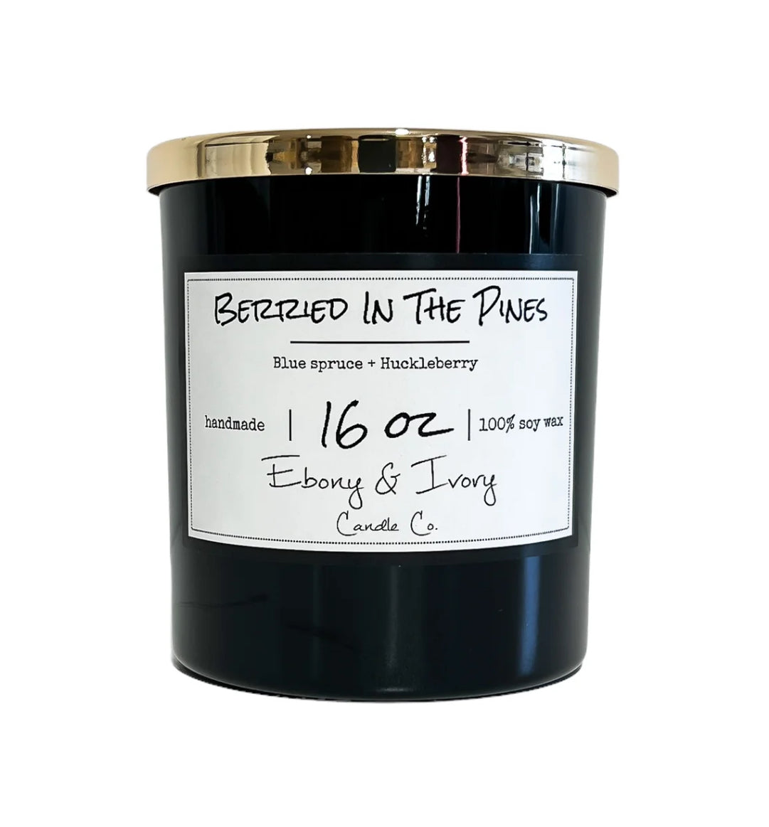 Ebony & Ivory Luxury Candle Collection