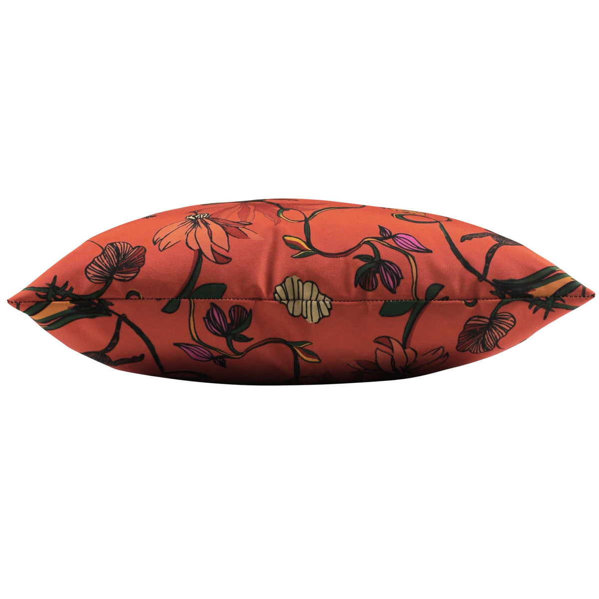 Wildlife Outdoor Cushion, Orange