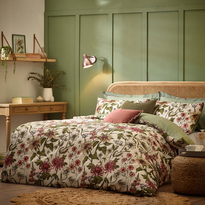 Wallflower Duvet Cover Set, Natural