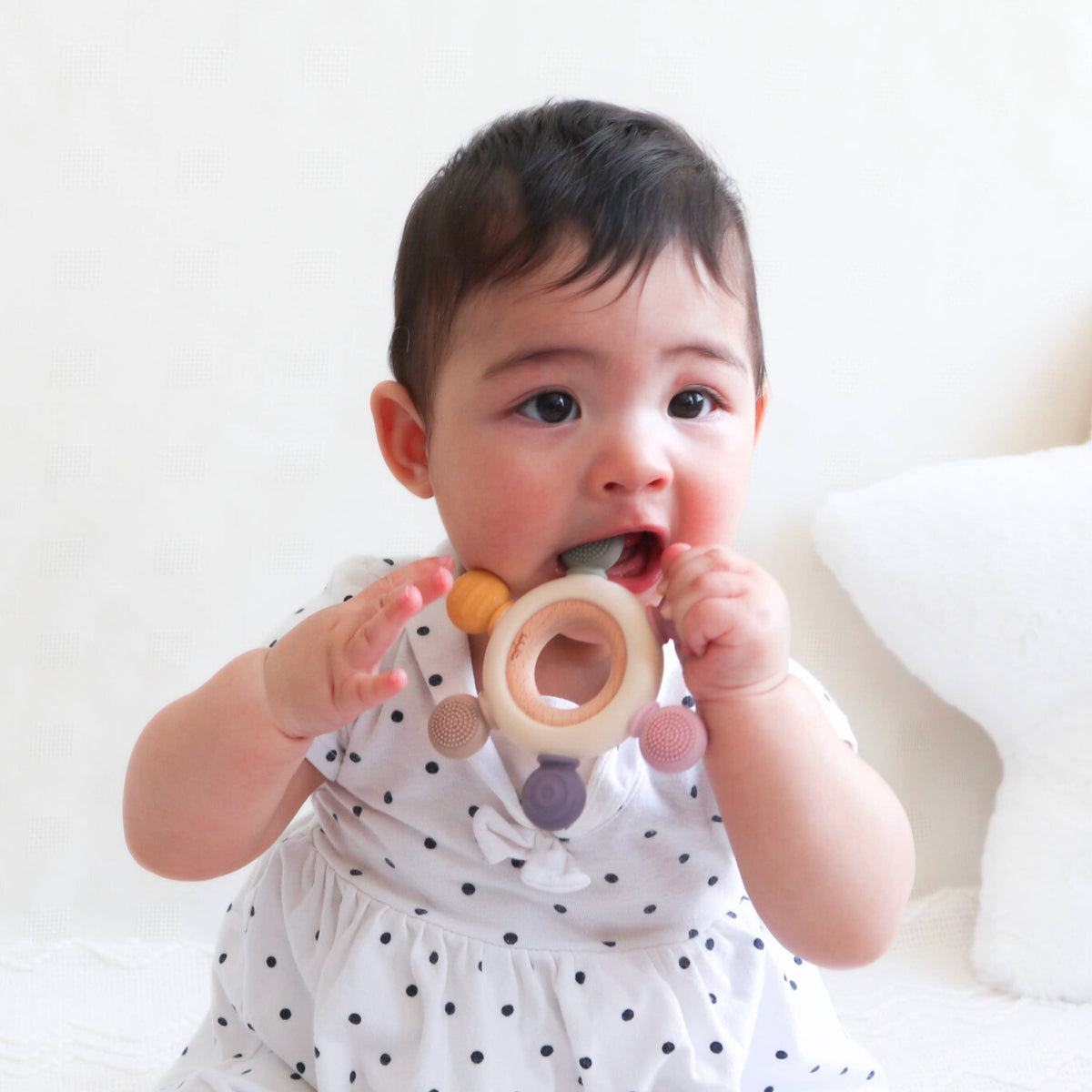 Teether Ring - Pink Tones